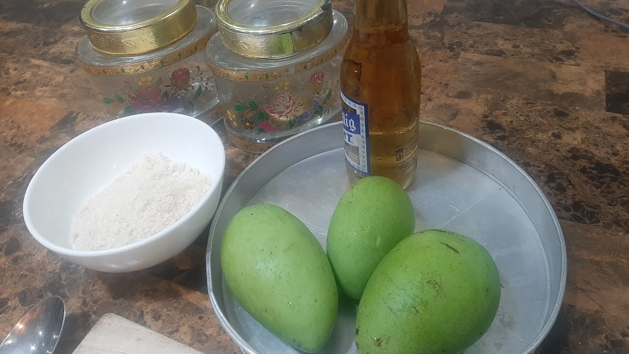 Fermented Mango using BEER?!//Burong Manga gamit ang Beer!!