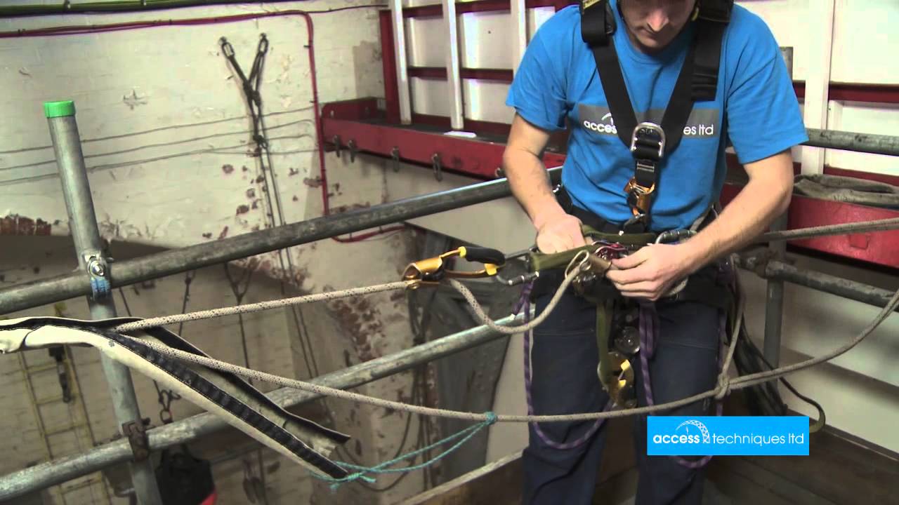 Прорыв в узкую линию через край. Access Techniques Ltd.