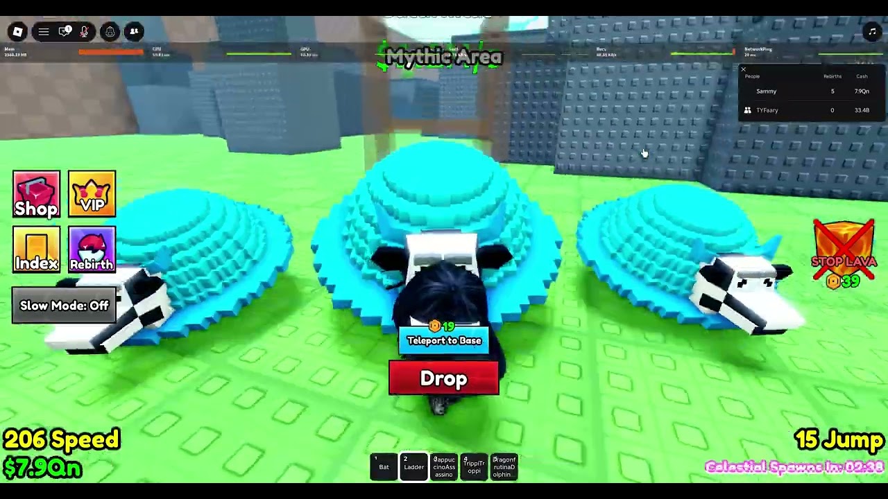 Steal a brainrot gaming, Danish roblox player @Ninjabilan23 #roblox #rivals #stealabrainrot