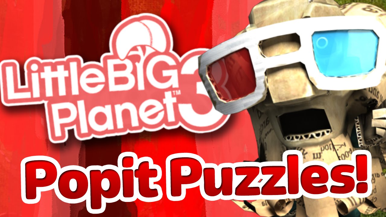 LittleBigPlanet 3 - Popit Puzzles! (Stamping Materials) - Learning With Zebra