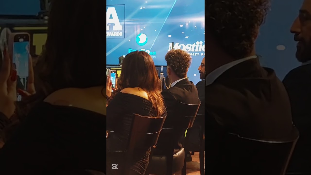  كتاليا امام عاشور تخطف جائزة والدها على المسرح😳👶😊😅 اول ظهور لزوجه حسام عبد المجيد | ابنه أمام عاشور