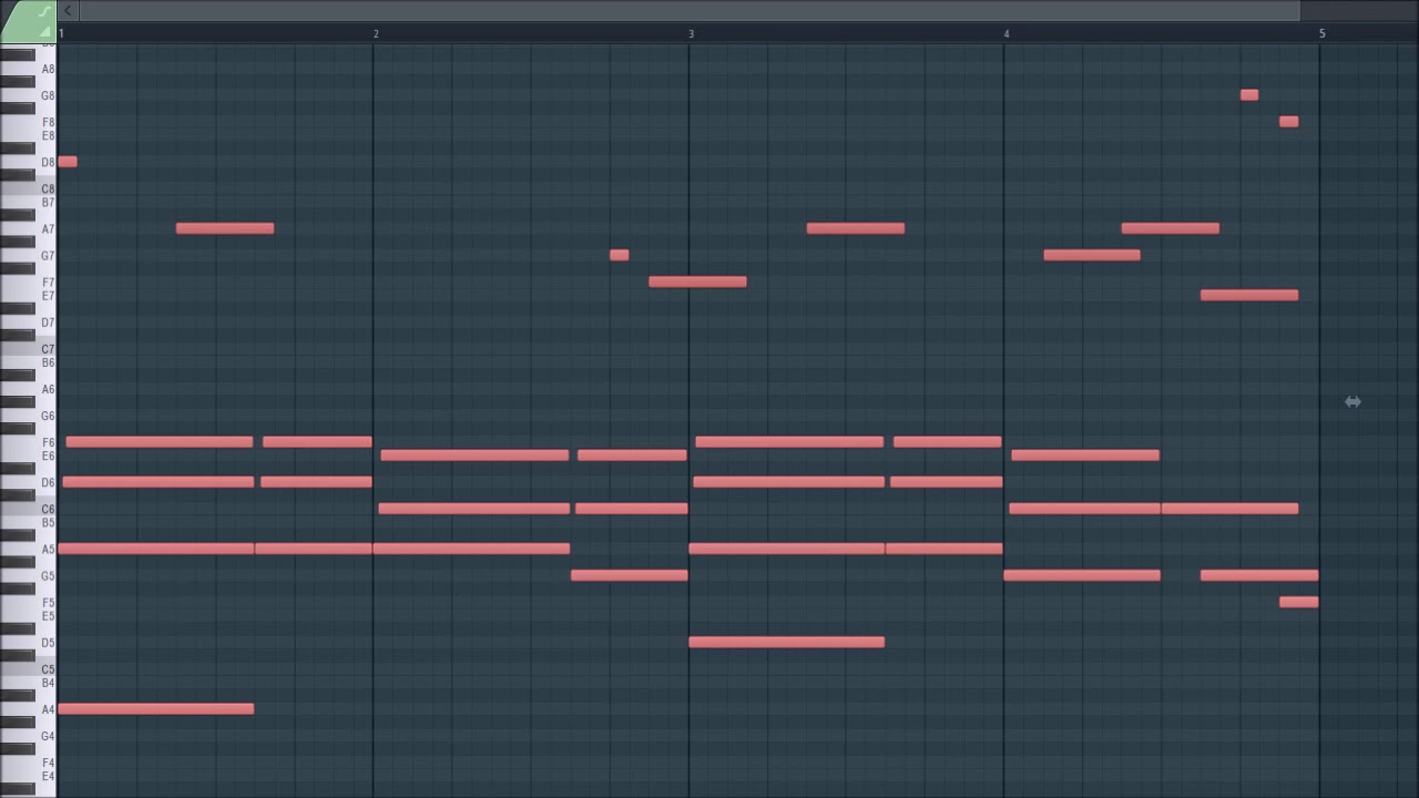 Emotional Piano Melody Hiphop 90BPM
