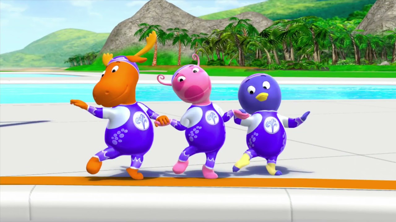 The Backyardigans - The Sextuple Somersault Splash (ft. Avion Baker, Sean Curley, Tyrel Williams)