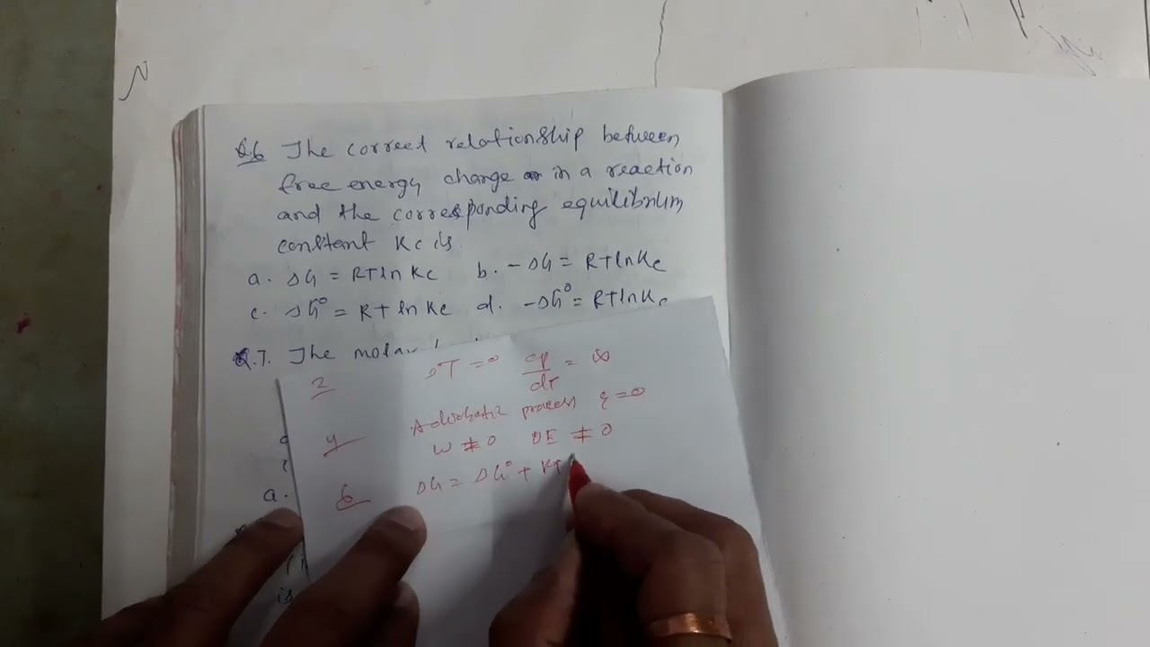 Solved MCQ on Chemical Energetics#Dr Surjyanarayan Panda/Solved chemistry MCQ for JEE/NEET/CBSE/ICSE