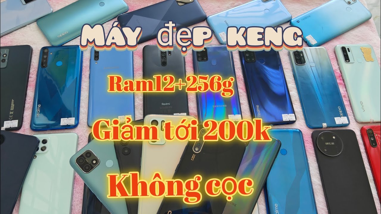 Xả máy đẹp keng giá mềm ,pin trâu 6000 ram 12 256g giảm tới 200k k cọc miễn ship cho kiểm hàng