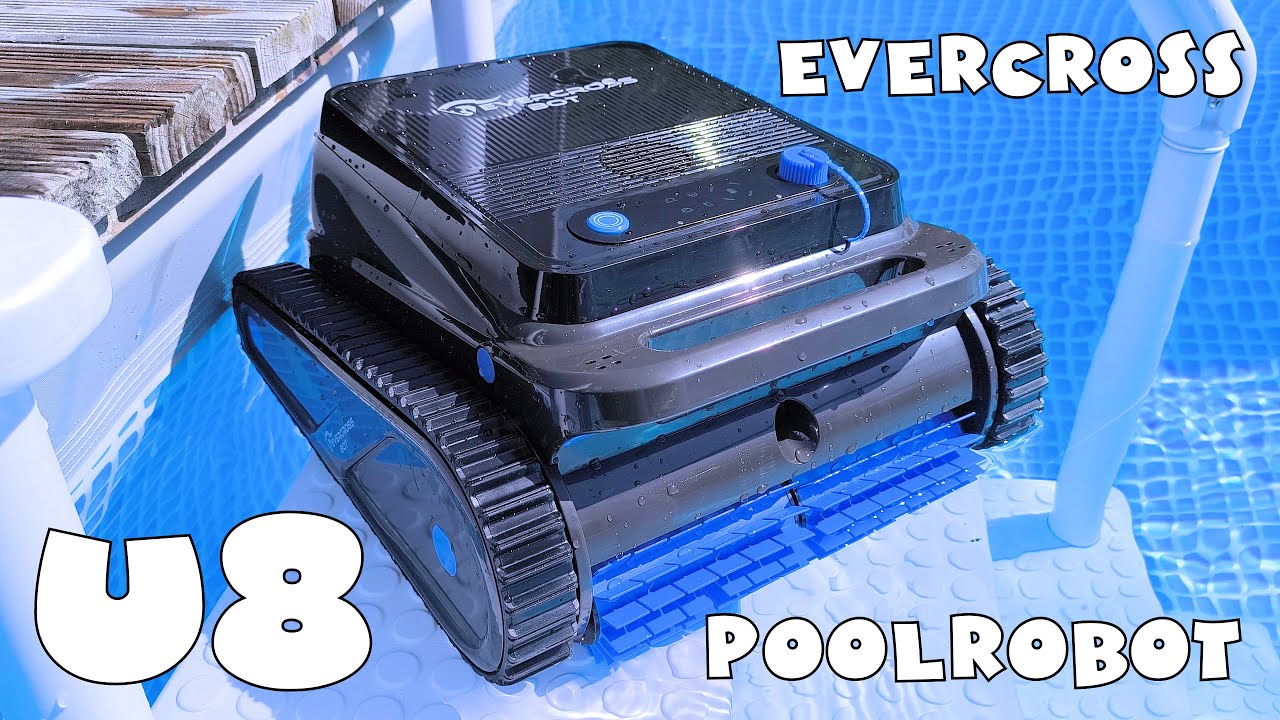 EVERCROSS BOT: Poolroboter U8 - Boden - Wand - Wasserlinie