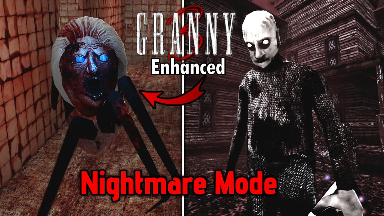 Granny 3 Enhanced - Tube Escape in Nightmare Mode