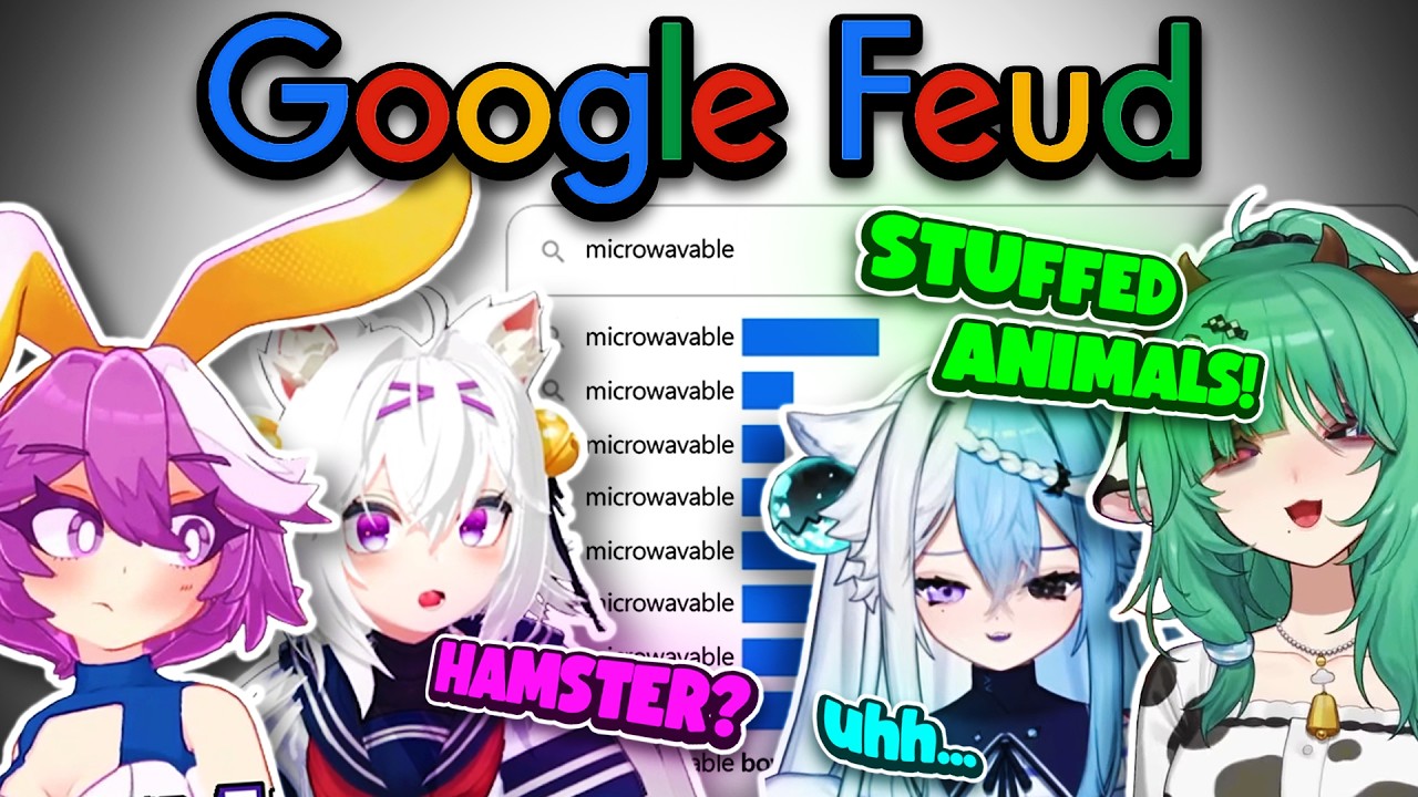 VTubers Stress Test Their Brains...【Google Feud】