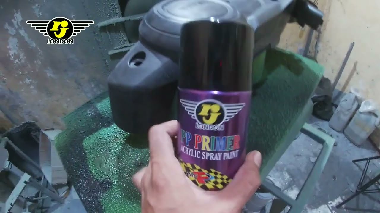 ✨REPAINT TEKSTUR KULIT JERUK? (SHIBO PATTERN)✨ PP PRIMER SOLUSINYA | RJ LONDON PAINT PREMIUM 🏁