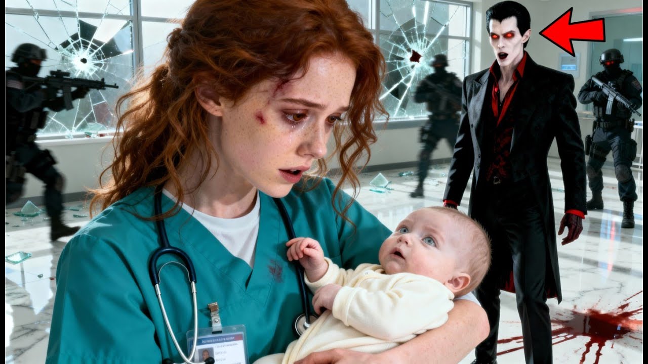 **Une infirmière tenait un bébé lors d’un braquage — le roi vampire retrouve son neveu disparu**