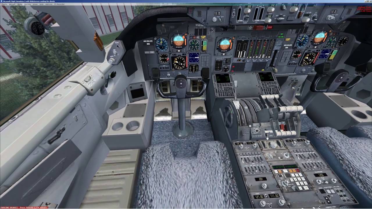 FSX | Just Flight | CLS | Boeing 747-200 | LUKK - LKPR | Full flight