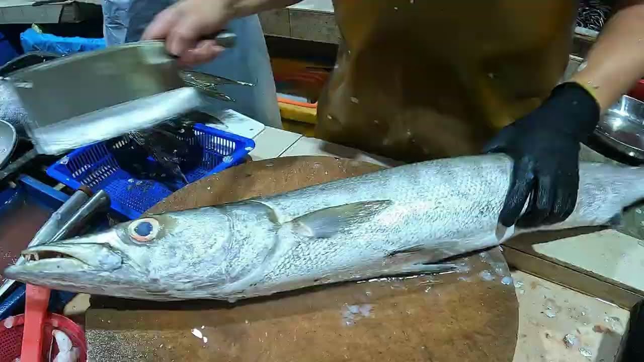 Professional Seafood Processing 🔪🐟 | Satisfying & Clean Fish Cutting Skills