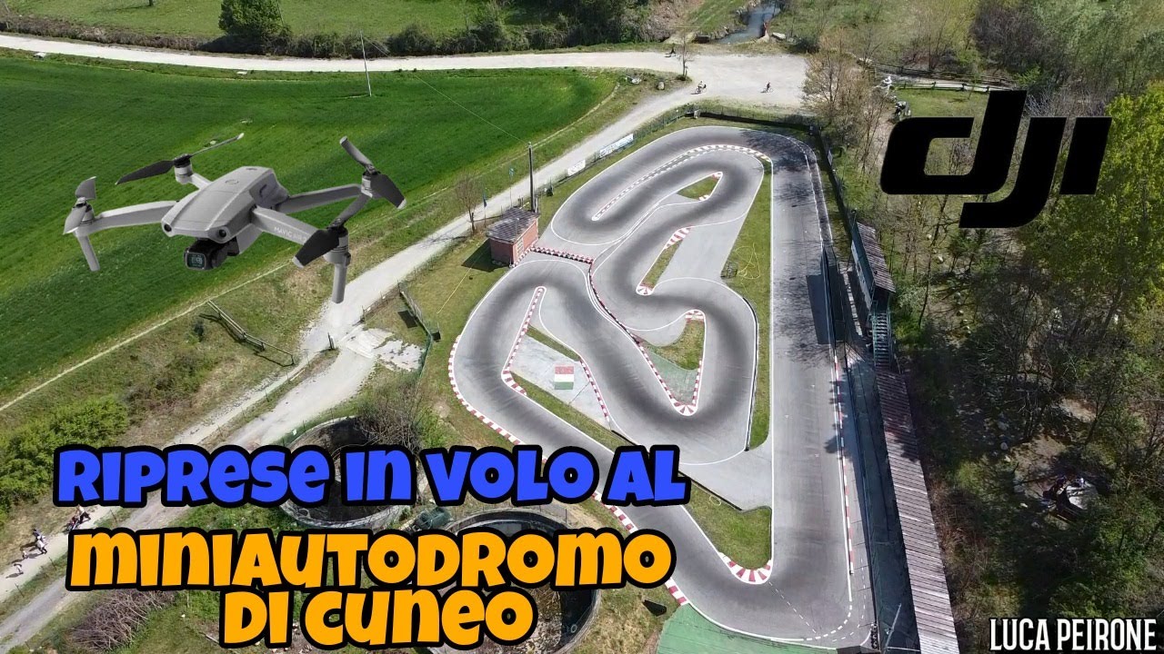 Riprese in Volo al Miniautodromo di Cuneo (DJI Mavic Mini )
