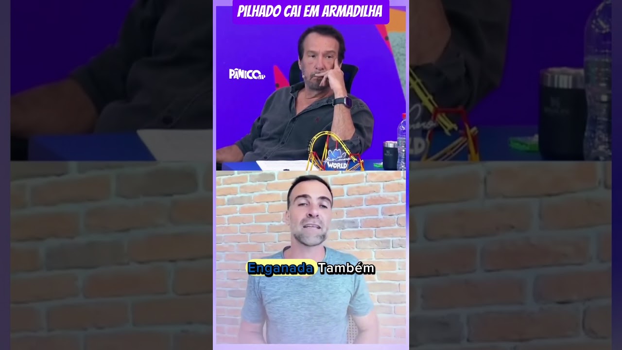Pilhado cai em armadilha #cortes #podcast #emiliosurita #pilhado #jovempan #panico #flamengo