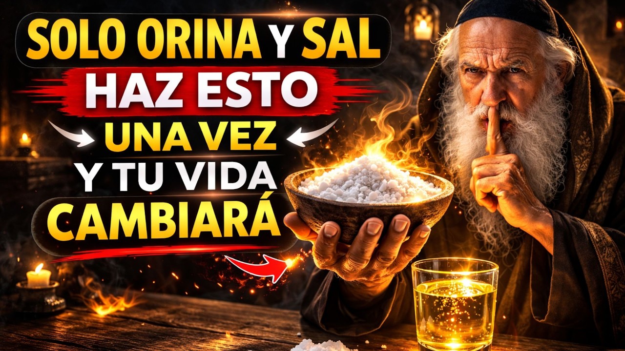 Solo Orina y Sal   El Secreto Que NADIE Te Dirá Jamás Agradéceme Después