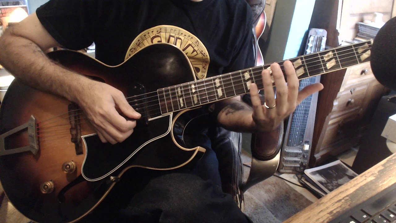 Eddie Lang Chord Routine lesson by Tommy Harkenrider