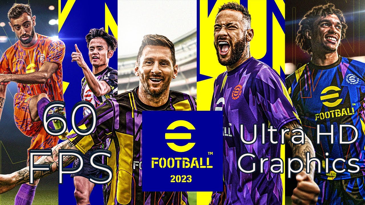 eFootball 23 Gameplay on Samsung Galaxy S21 FE 5G High Graphics 60 FPS فوزت بنتيجة 9 صفر