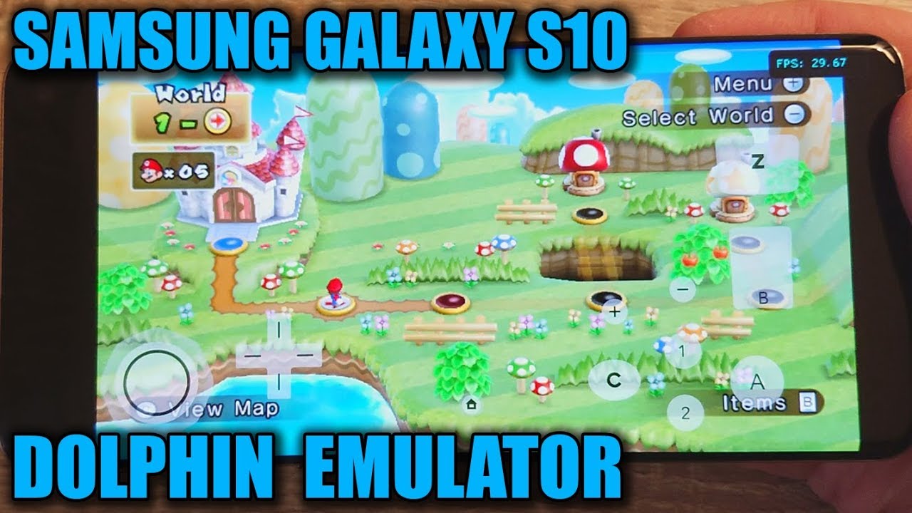 Samsung Galaxy S10 (Exynos) - New Super Mario Bros. Wii - Dolphin Emulator 5.0-11701 - Test