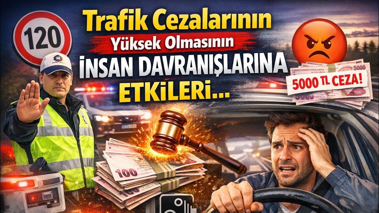 Trafik cezalarını yüksek olmasının insan davranışı üzerindeki etkileri... @bambuinsan