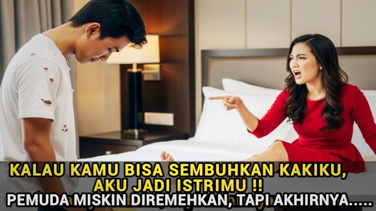 Kalau kamu Bisa Sembuhkan Kakiku, Aku Akan Jadi Istrimu ‼️Dan Terjadilah.....