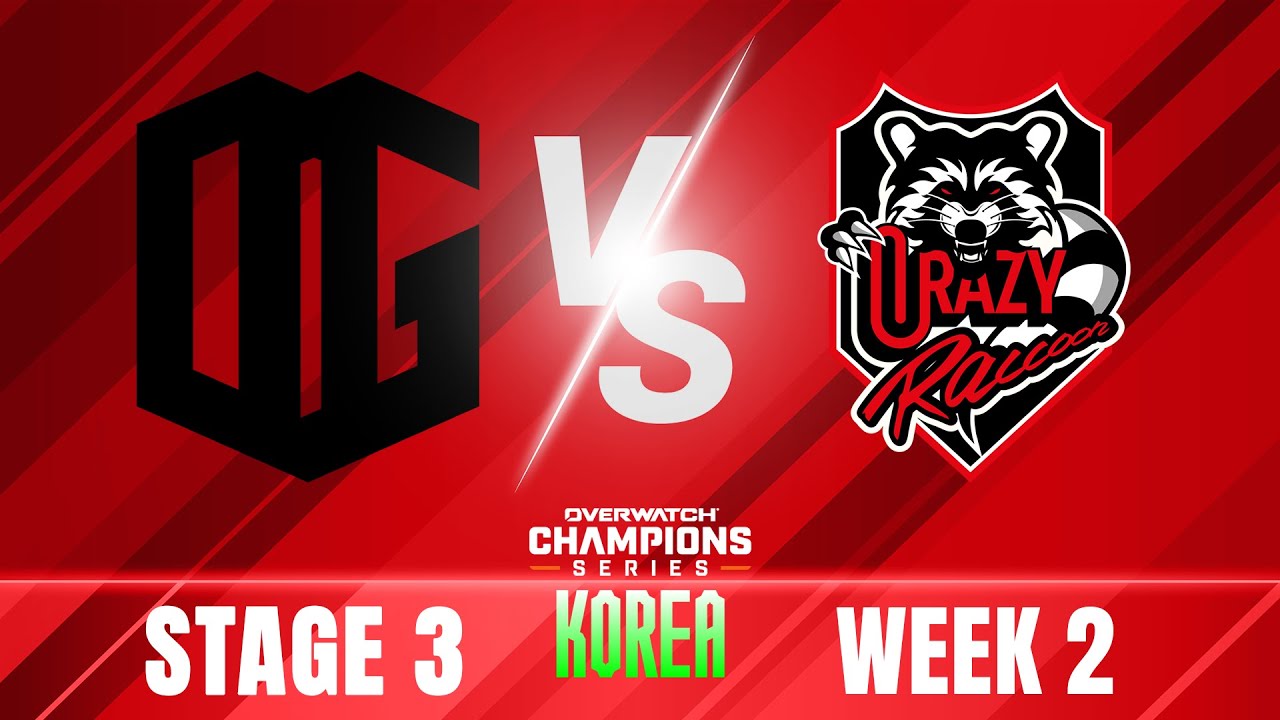 ONSIDE Gaming vs Crazy Raccoon - OWCS Korea Stage 3 Regular Season
