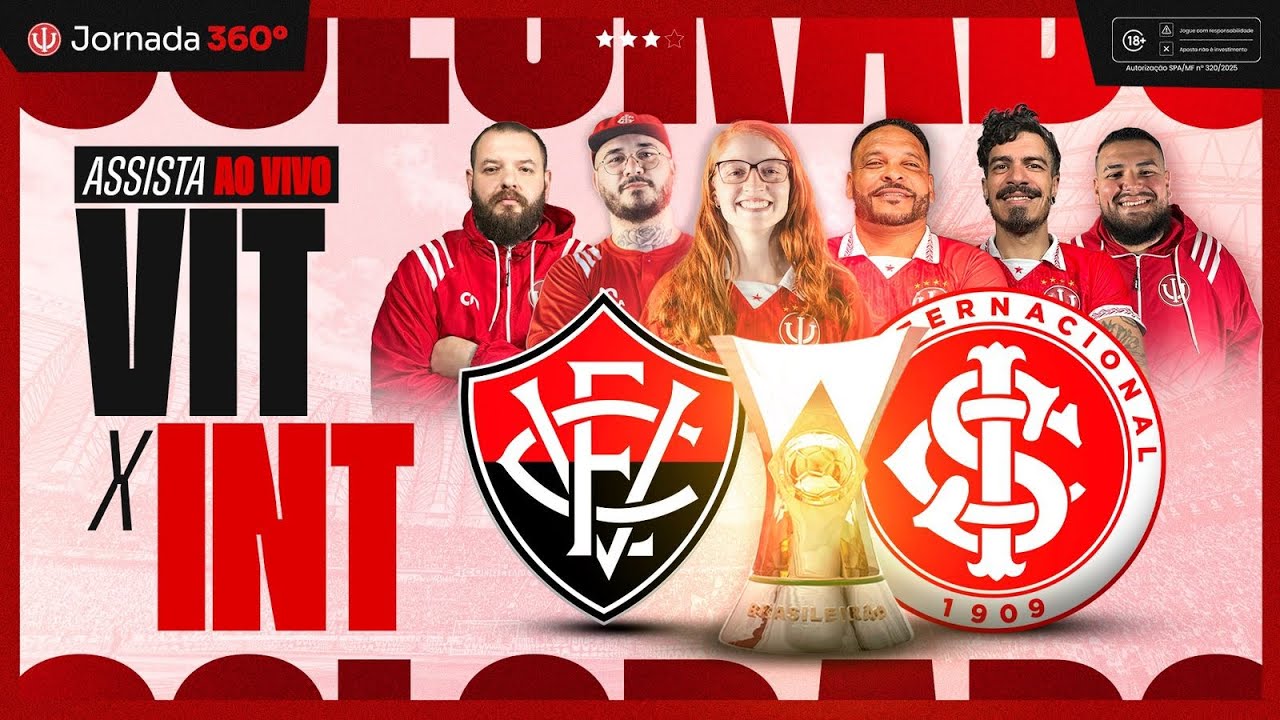 Vit&oacute;ria x Inter (AO VIVO DO BARRAD&Atilde;O) - Brasileir&atilde;o 2025