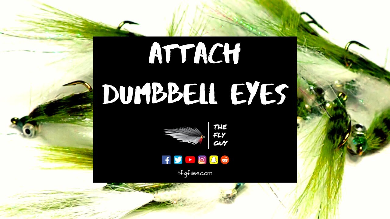 Beginner Fly Tying Tips - How To Attach Dumbbell Eyes