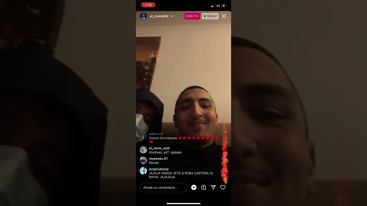 Morad y beny vuelven hacer directo juntos🤩