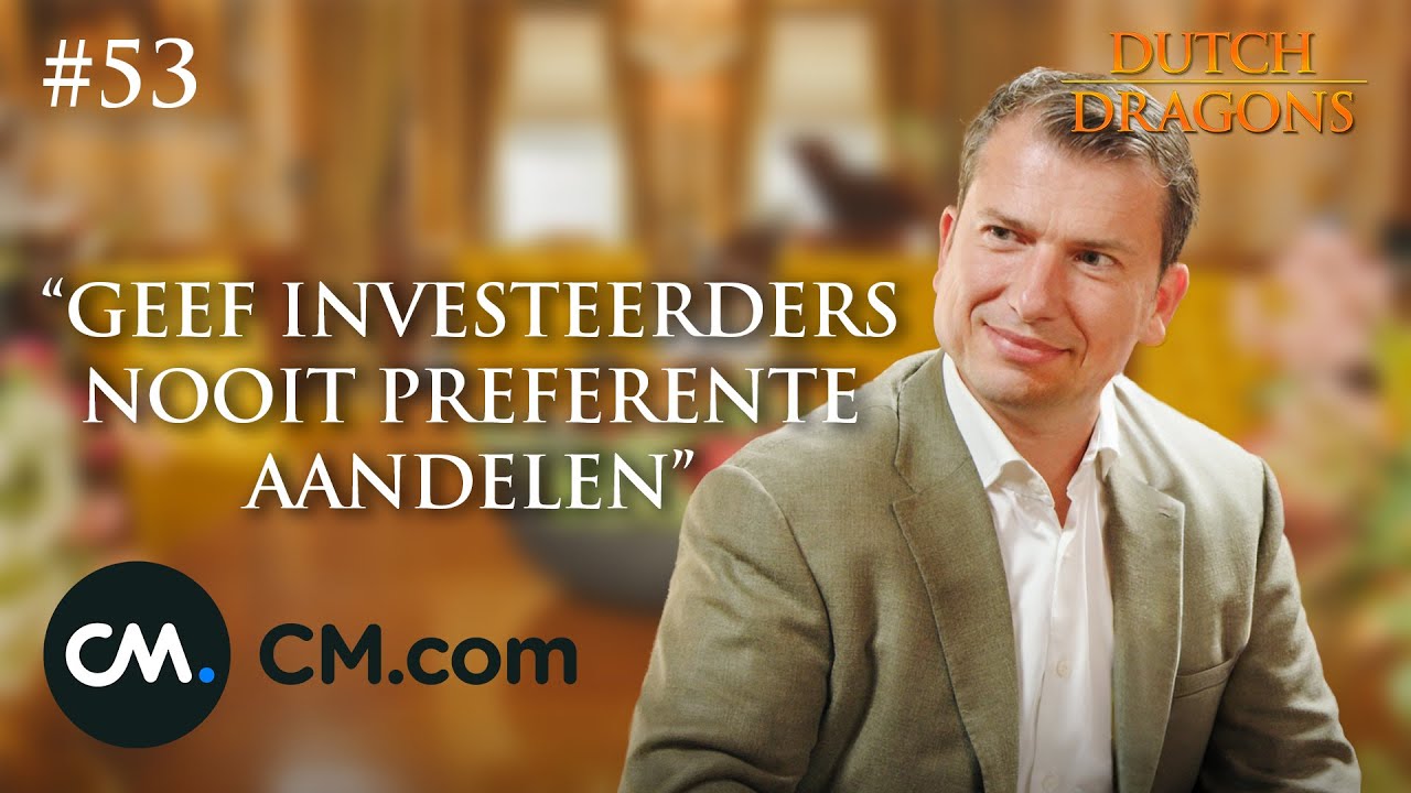 #53 - Jeroen van Glabbeek: Hoe CM.com zonder investeerders uitgroeide tot beursgenoteerd bedrijf.