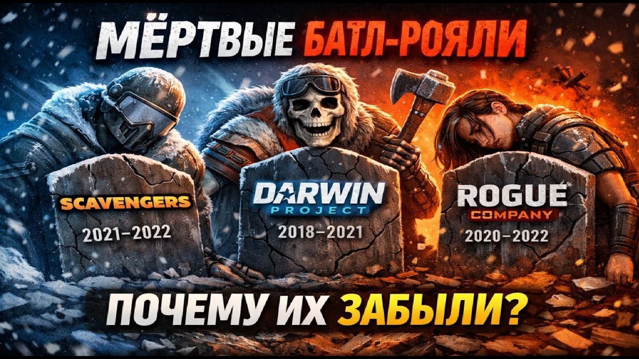 Исследую мёртвые батл рояли!
