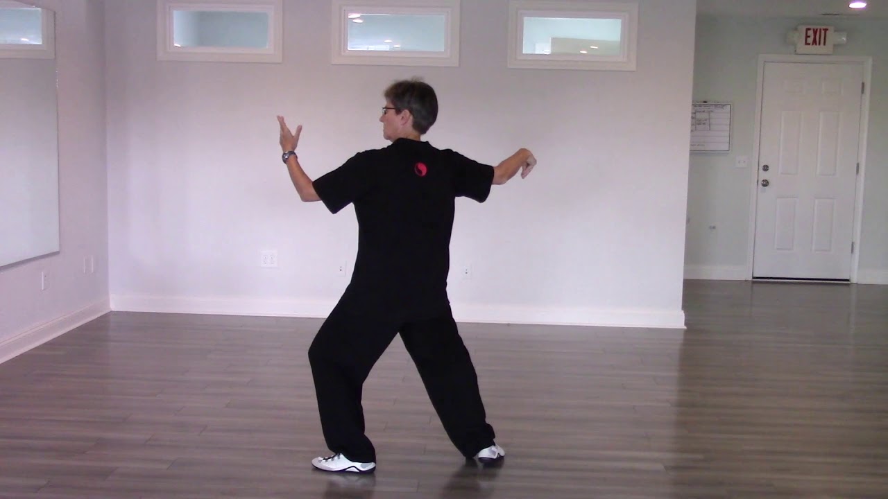 Yang 24 Forms Tai Chi Demonstration, Marianne Walch - Back View