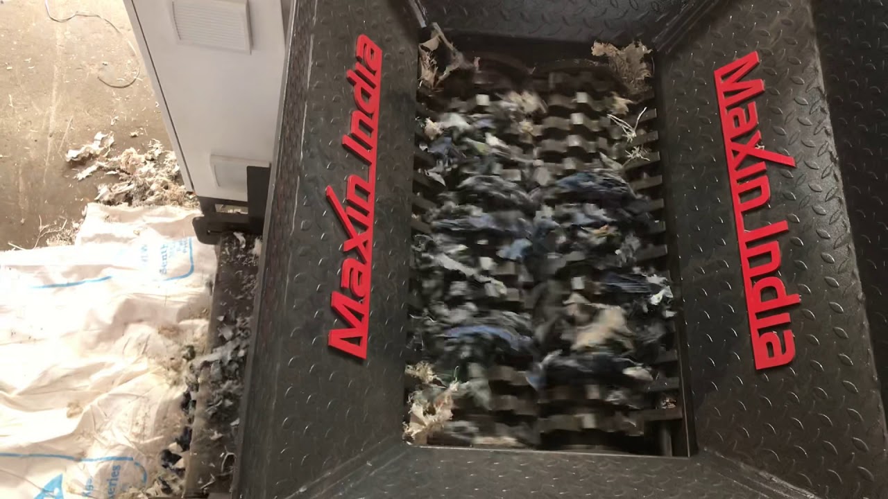Jeans Clothe Shredder, Waste uniform Shredder, Textile waste Shredder, Old Clothe Shredder, Shredder