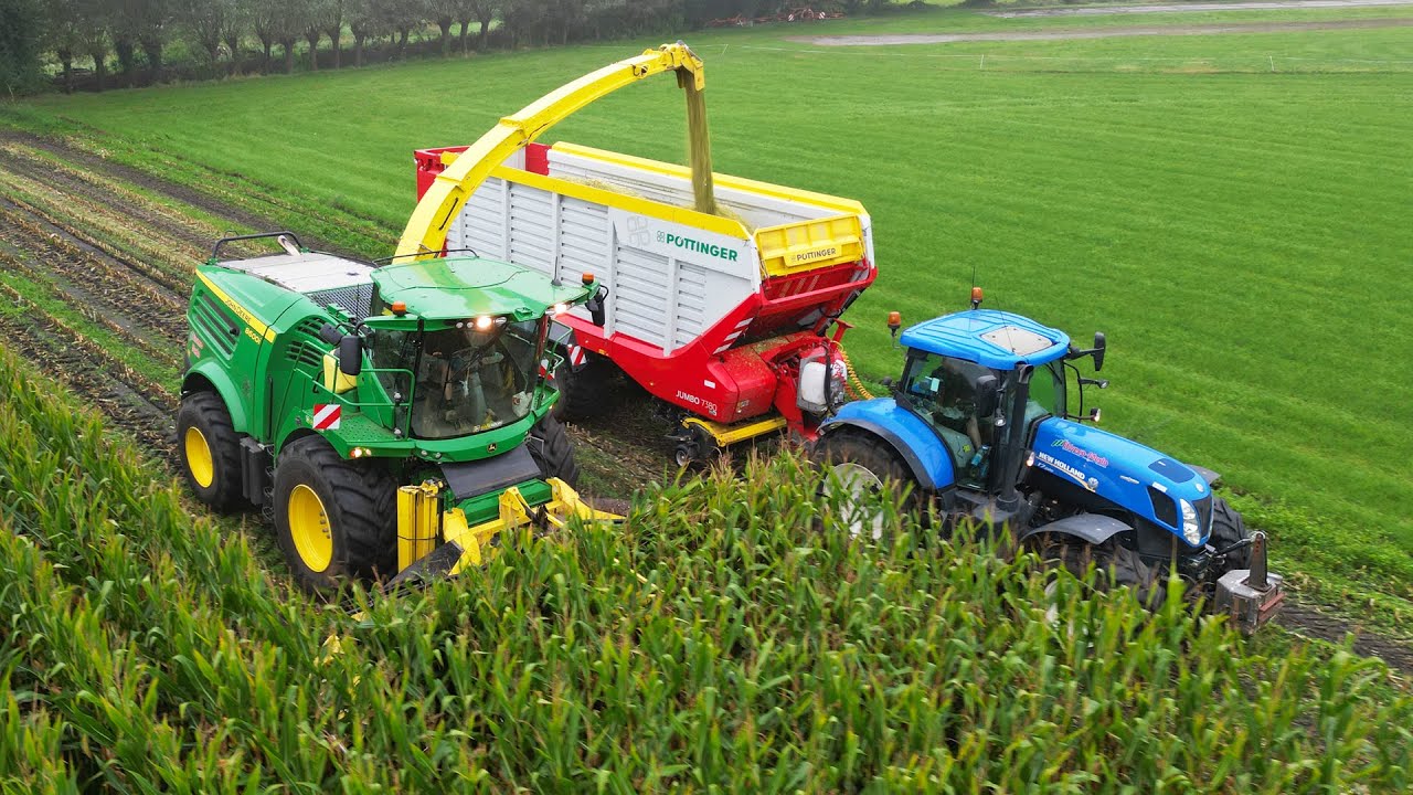Mais Silage | John Deere 8600i + Fendt + New Holland | Elweco-Medo | 2024