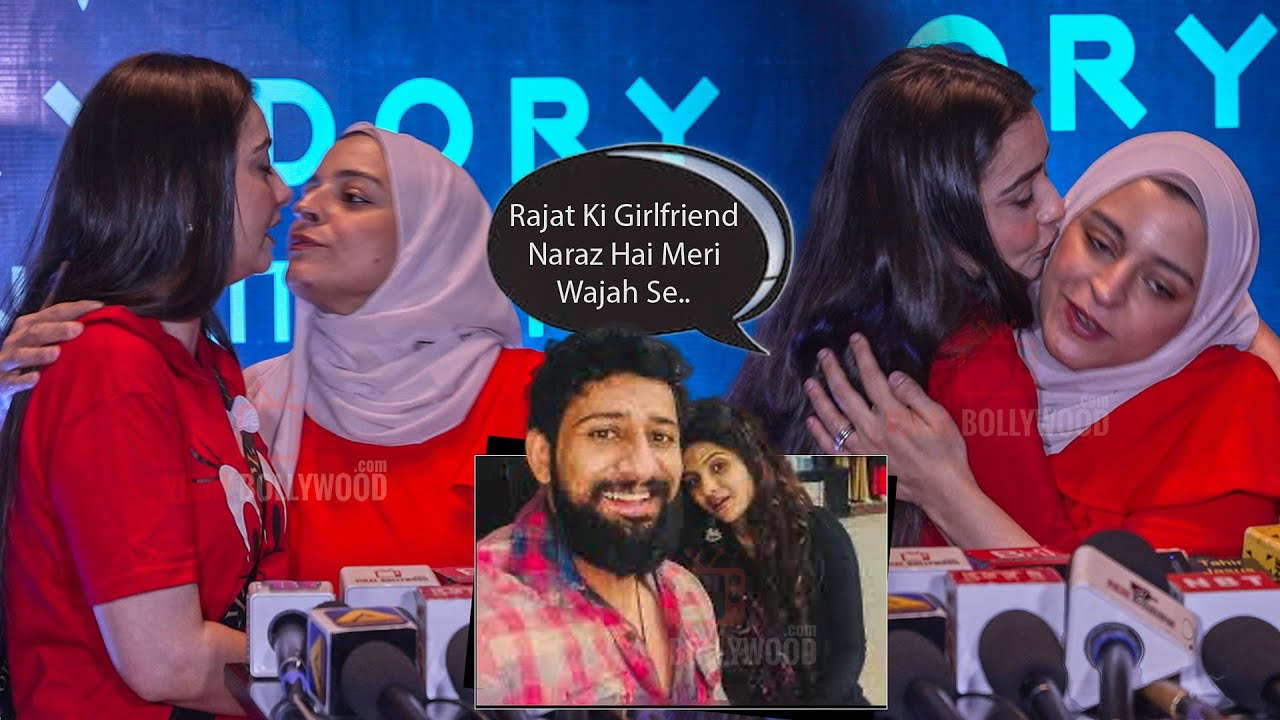 Rajat Dalal Ki Girlfriend Naraz hai Mujhese - Chahat Pandey Nouran Aly Cutest Moment