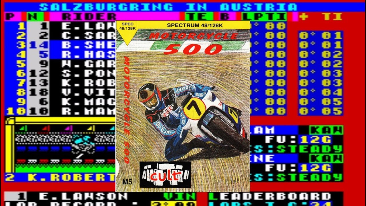 Looking at other Sporting Games with  Motorcycle 500 (ZX Spectrum 48k 1990 )