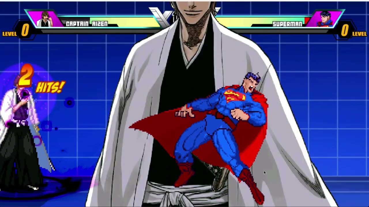 Aizen Sousuke VS Superman