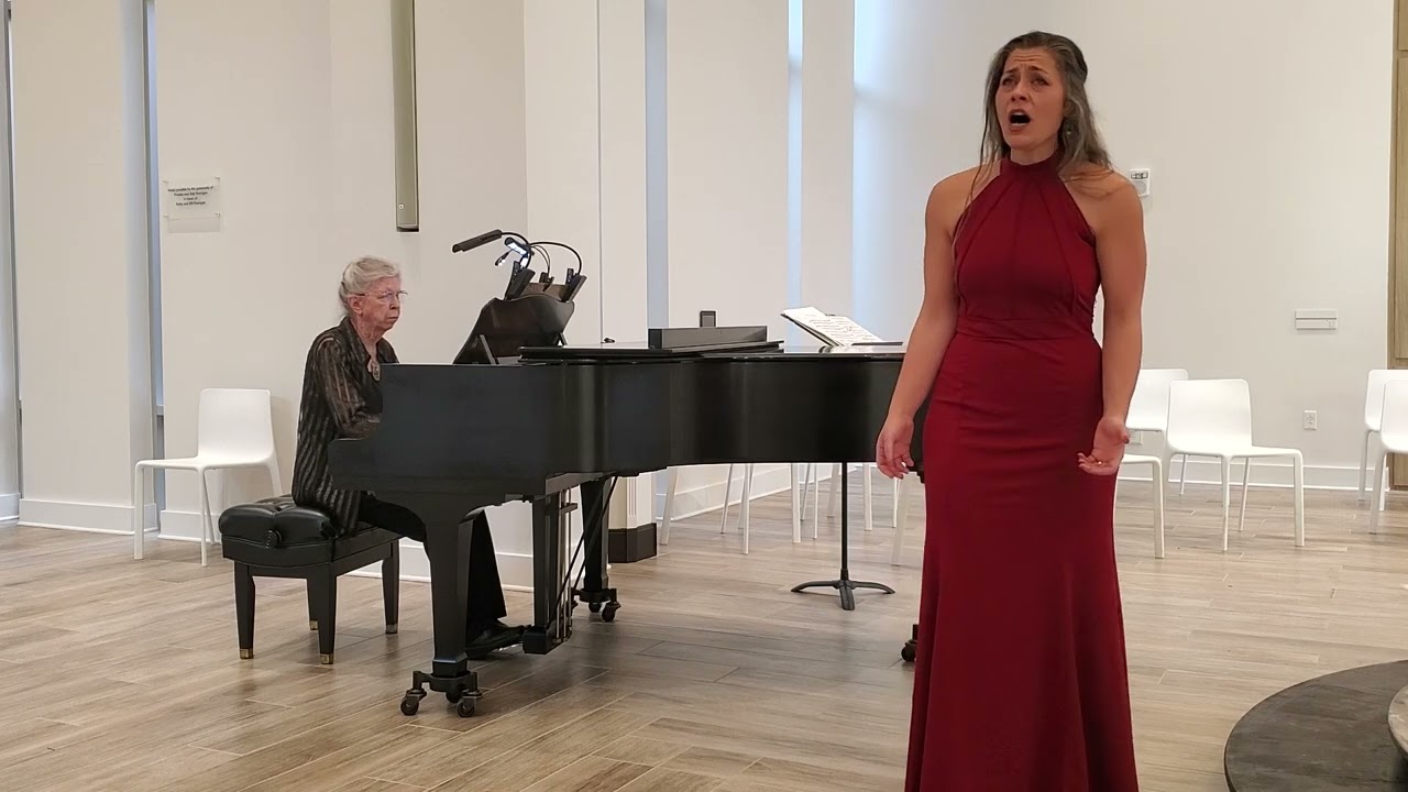 Mandy Spivak, soprano. Willow Song and Ave Maria, from Verdi's Otello, Act 4.
