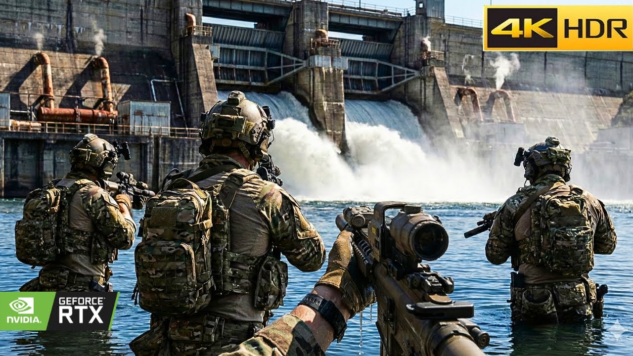 TASK FORCE 141 TAKES DOWN GORA DAM in VERDANSK
