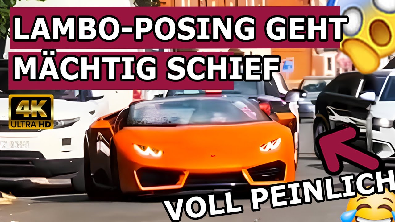 Lamborghini versucht Anzugeben aber Scheitert & Heftiger Unfall nach Ausweichen! 4k Dashcams