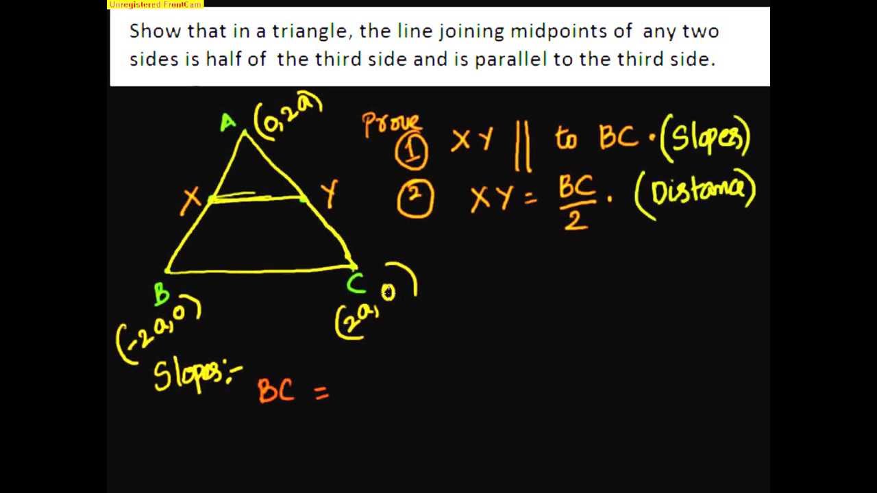 Coordinate Geometry - Exercise3 - LoveTeachingMaths