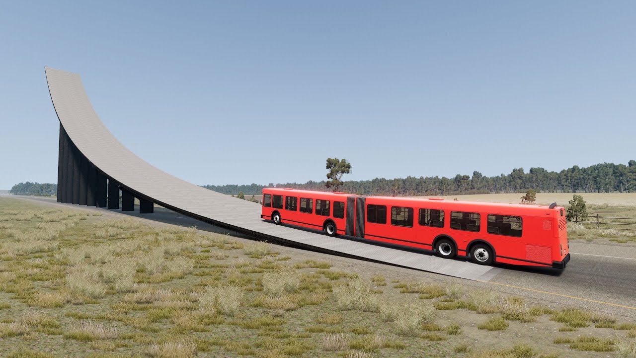 Mobil vs Ramp Ep.02 - BeamNG Drive