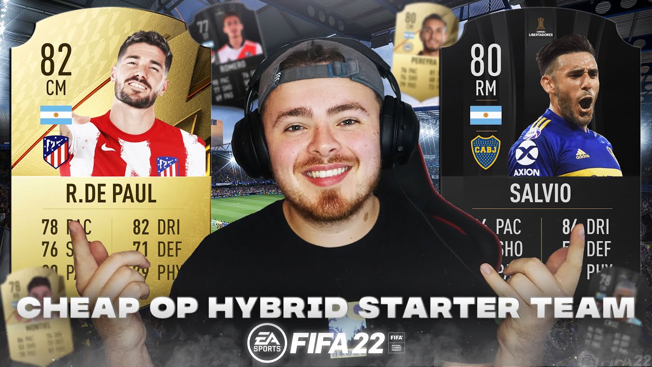 FIFA 22 - CHEAP/META STARTER TEAM! ⚡  ft. De Paul, Salvio & Romero! FIFA 22 ULTIMATE TEAM