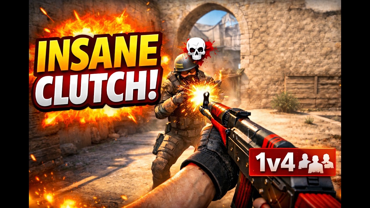 INSANE Clutch in Counter-Strike 2! 🔥 | Unbelievable Round