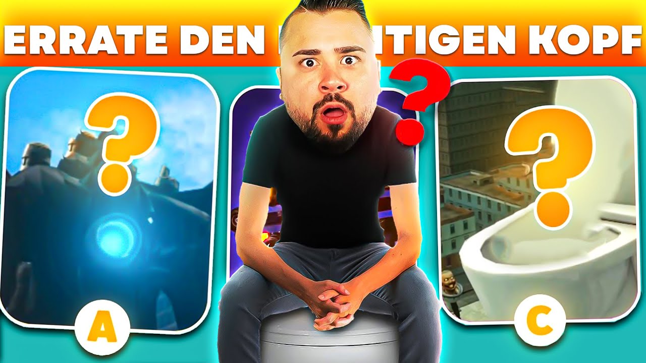 Welcher KOPF ist RICHTIG?🚽