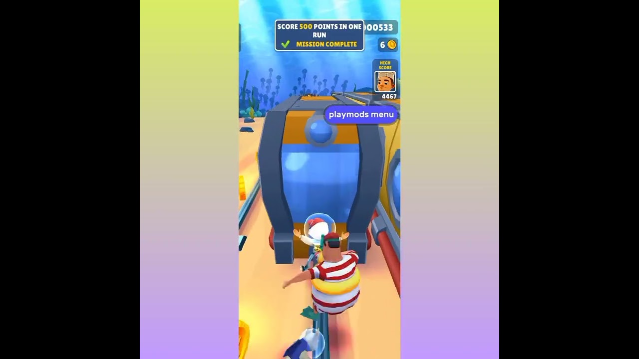 SUBWAY SURFERS ( MOD MENU SWITCH MAP ) NEW VERSION 3.12.0
