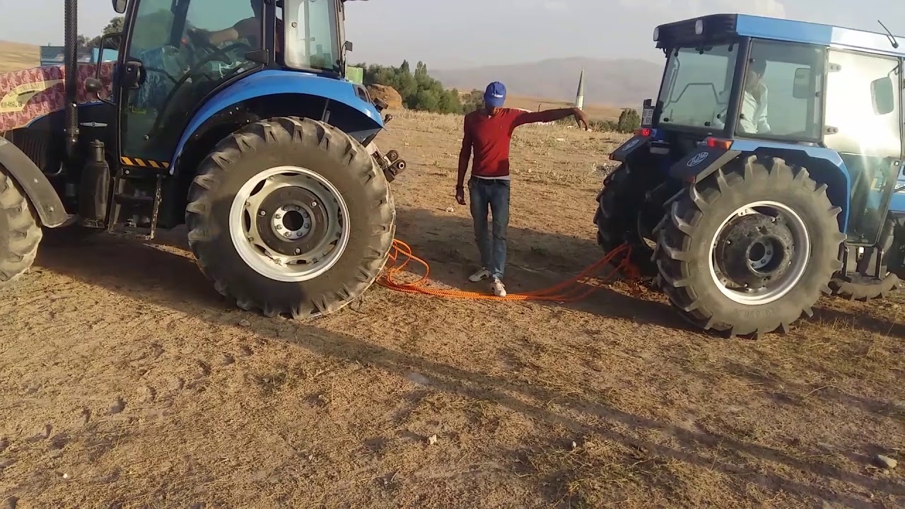 Td65d vs 7556s traktör çekişmesi ( 7556s zor anlari)