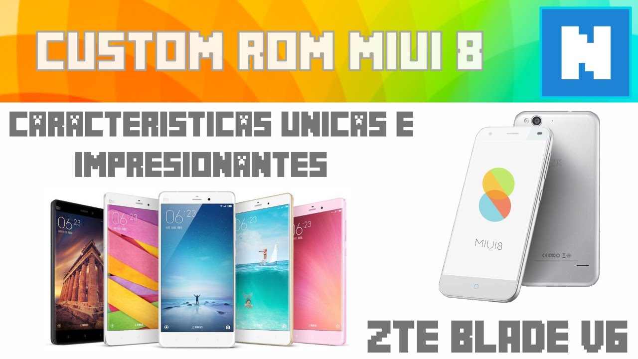 Custom ROM MIUI 8 / Personalizaci&oacute;n Extrema en tu ZTE Blade V6/X7/D6/T660/Own One
