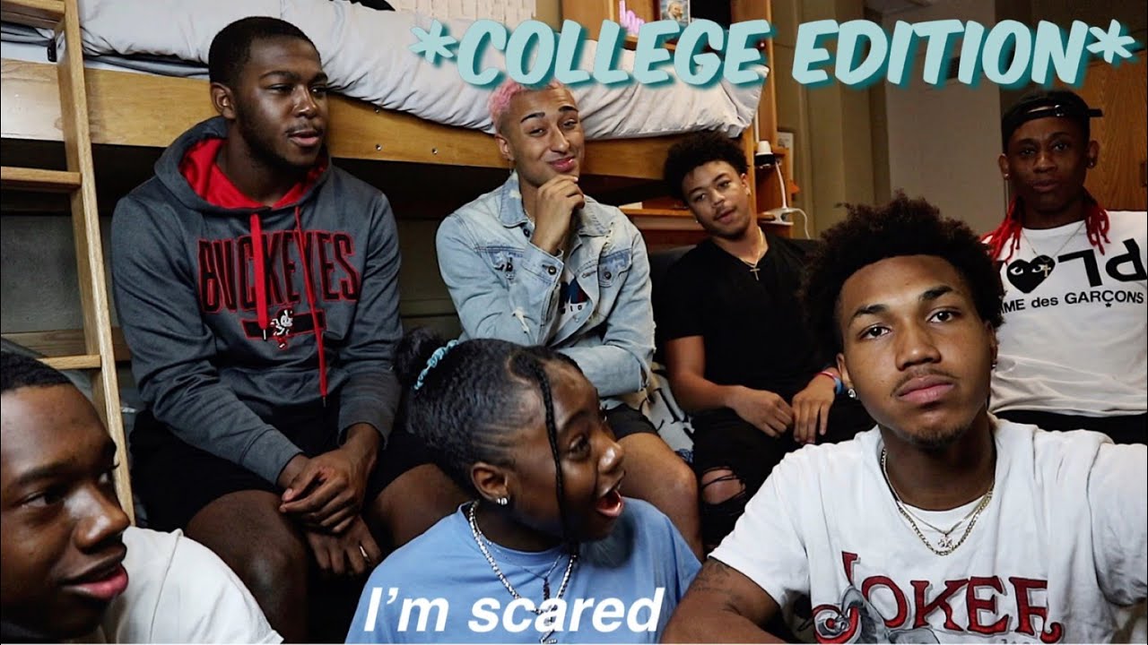 Asking College Guys Questions Girls Are Too Afraid To Ask!! | Zharia'Elizabeth