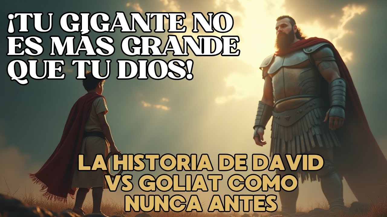 ¿TIENES UN GOLIAT EN TU VIDA? Descubre cómo CONFIAR en DIOS te da PODER para VENCERLO