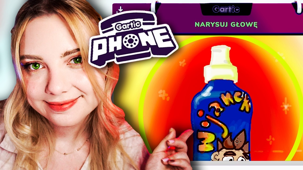 WOJANEK w DZIWNYM CIELE XD #garticphone